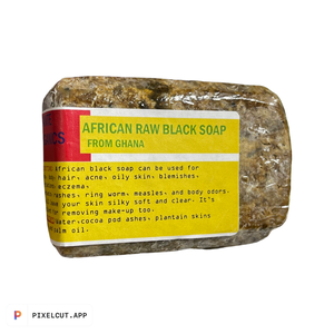 Asante Organics African Raw Black Soap