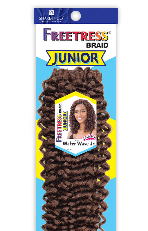 FreeTress Synthetic Braid Crochet Water Wave JR Junior