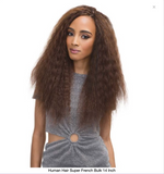 Janet Collection Human Hair Bulk SUPER FRENCH 18" 24"