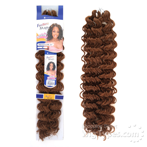 Freetress Crochet Hair  Gogo Curl + Presto Curl + Deep Twist