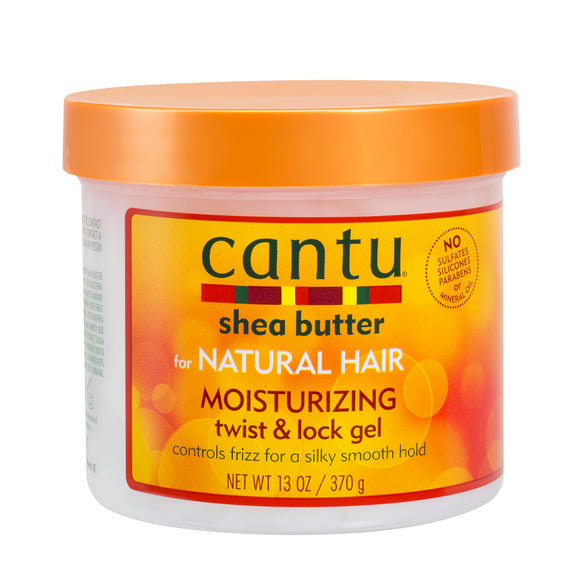 Cantu Shea butter for Natural Hair MOISTURIZING twist & lock gel