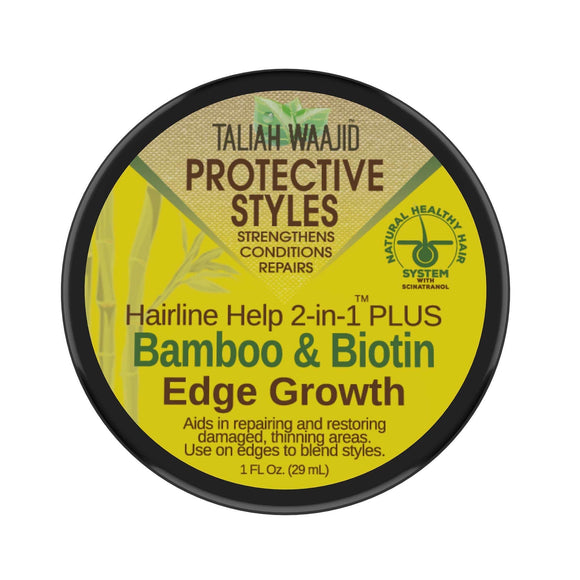 Taliah Waajid Hairline Help 2-in-1 Plus Bamboo And Biotin Edge Grow 1 oz