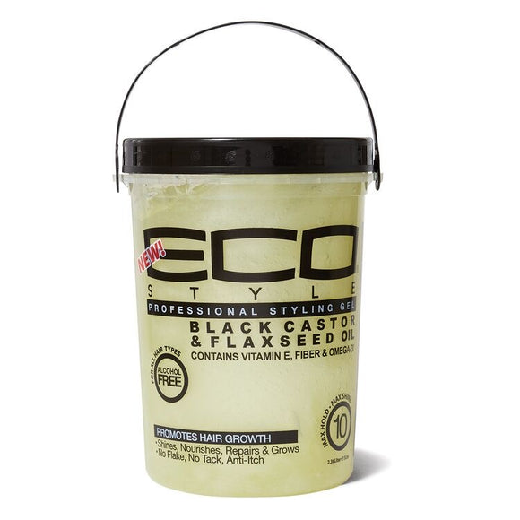 Eco Style Black Castor & Flaxseed Oil Styling Gel 5 lb