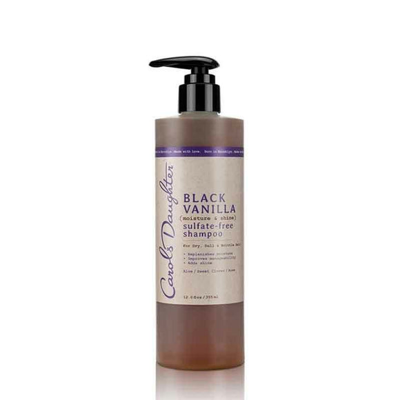 Carols Daughter Black Vanilla Sulfate-Free Shampoo 12 oz