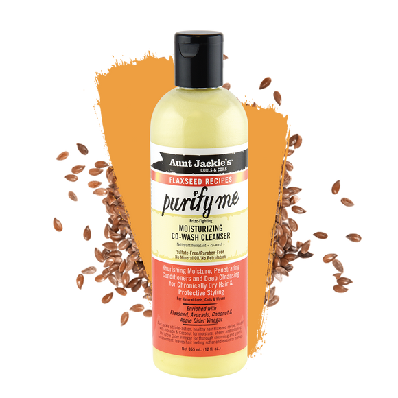 Aunt Jackie’s Flaxseed Recipes Purify Me Moisturizing co-wash cleanser