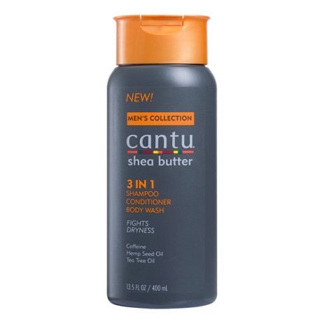 Men’s Collection Cantu Shea butter 3 IN 1 Shampoo Conditioner Body Wash