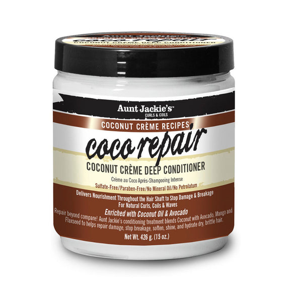 Aunt Jackie’s Coconut Cream Recipes coco repair, Coconut Cream Deep Conditioner