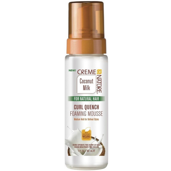 Creme of Nature Coconut Milk Curl Quench Foaming Mousse