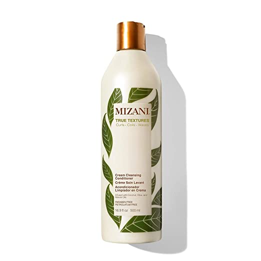 MIZANI True Textures Cream Cleansing Conditioner | With Coconut Oil | Paraben & Sulfate-Free | For Curly Hair