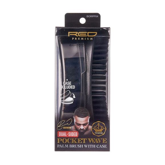 RPM DUAL CURVED PALM BRUSH WITH CASE