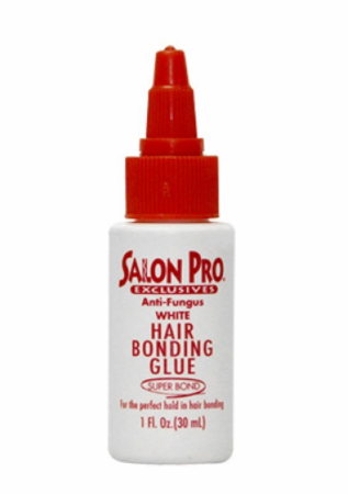Salon Pro Hair Bonding Glue 1 oz White