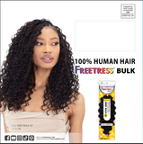 100% HUMAN HAIR FREETRESS DEEP BULK 18"