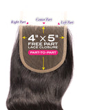 Janet Collection 100% Remi Human Hair HD Melt 4x5 Lace Closure - Body Wave (10"-18")