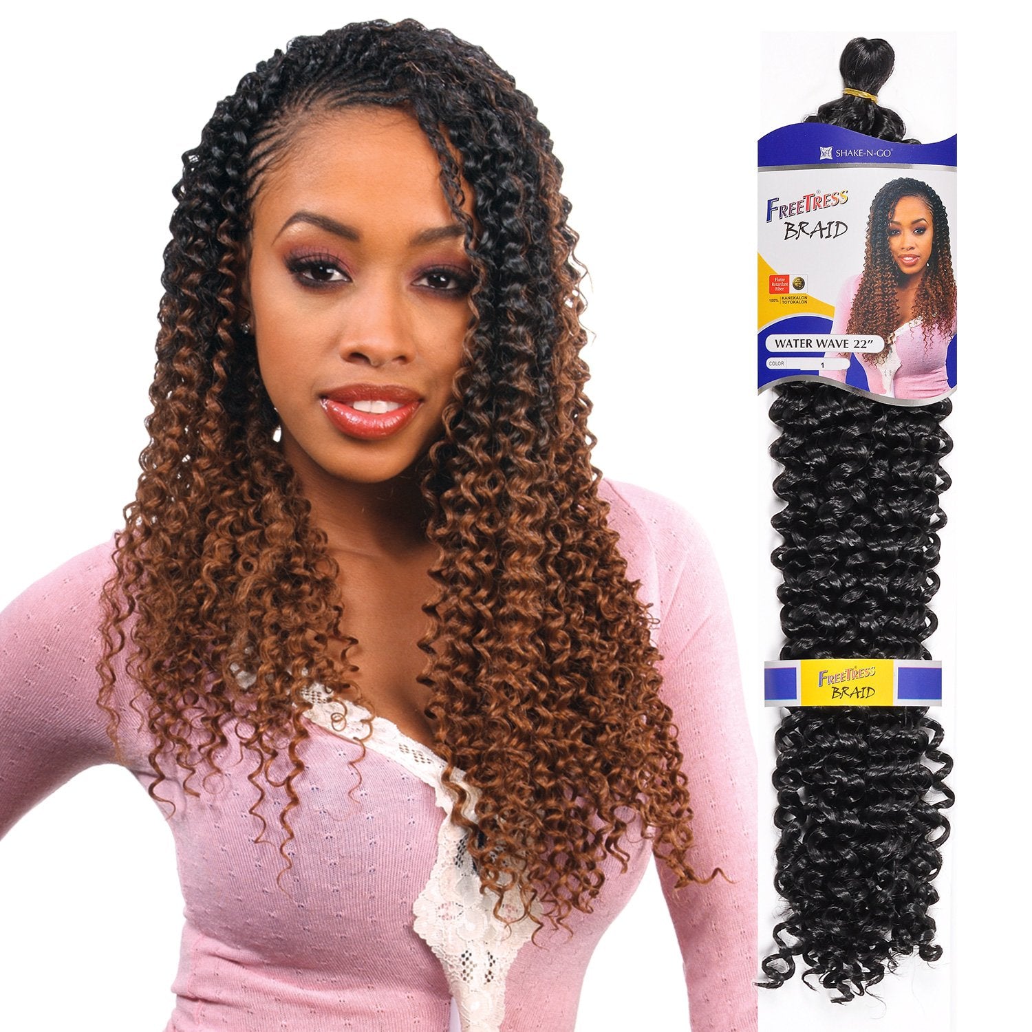 FreeTress Water Wave Synthetic Hair Crochet Braids 22 – Beauty Depot  O-Store