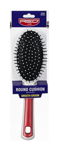 RED PROFESSIONAL ROUND CUSHION BRUSH