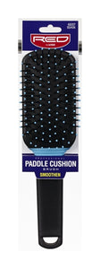 RED PROFESSIONAL PADDLE CUSHION BRUSH