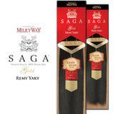 MilkyWay Saga Gold Remi Human Hair Weave Yaky 18" - 24"