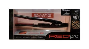 RED PRO 1" SILICONE PROTEXION FLAT IRON