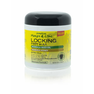 Paraben-Free Locking Firm Wax to start and maintain locks, twists and braids. 6oz