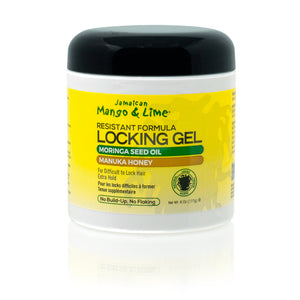 Petrolatum and Paraben-Free Resistant Locking Gel to start and maintain locks, twists and braids. 6oz