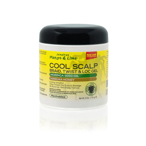 Jamaican Mango & Lime No More Itch Cool Scalp Braid, Twist & Loc Gel 6oz