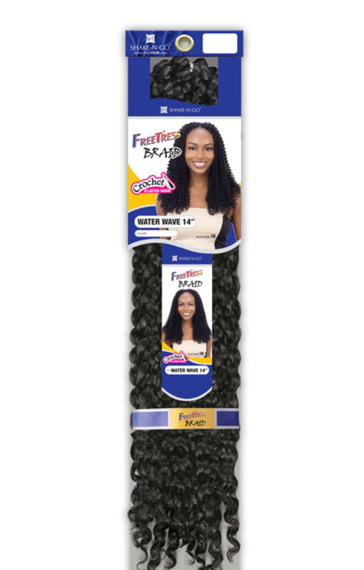 FreeTress Synthetic Braid Crochet Water Wave 14 – Peoples Beauty Supply