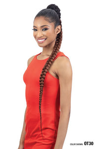 PRE-STRETCHED BRAIDED PONYTAIL 38"