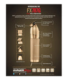 BaByliss Pro Gold FX Outlining Cordless Trimmer FX787G