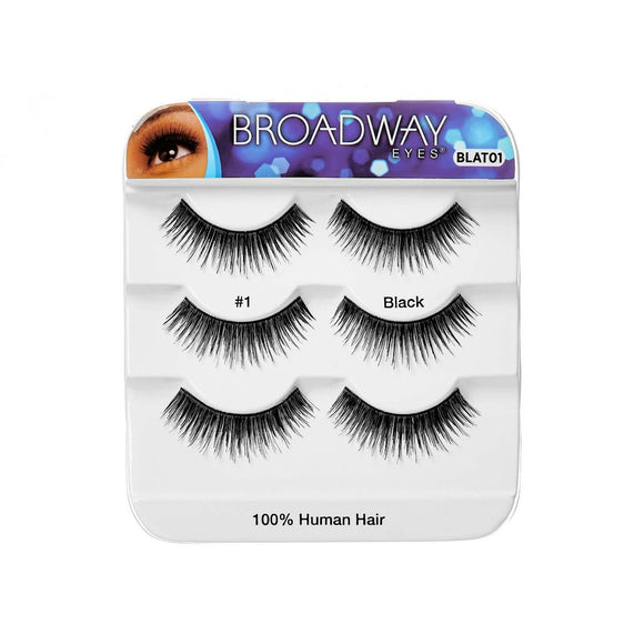 BROADWAY 3 PACK LASHES #01