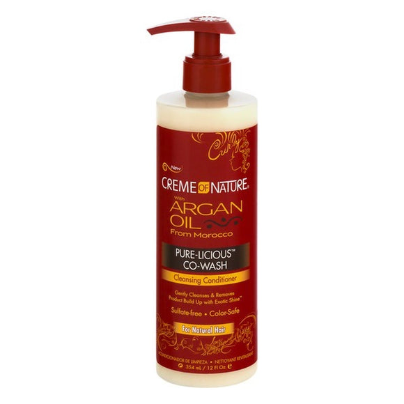 Creme of Nature Argan Oil Pure-Licious Co-Wash Cleansing Conditioner