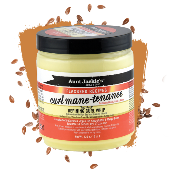 Aunt Jackie’s Flaxseed Curl Mane-tenance Defining Curl Whip