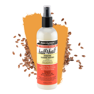 Aunt Jackie’s Flaxseed recipes Half & Half Hydrating Silkening Hair Milk