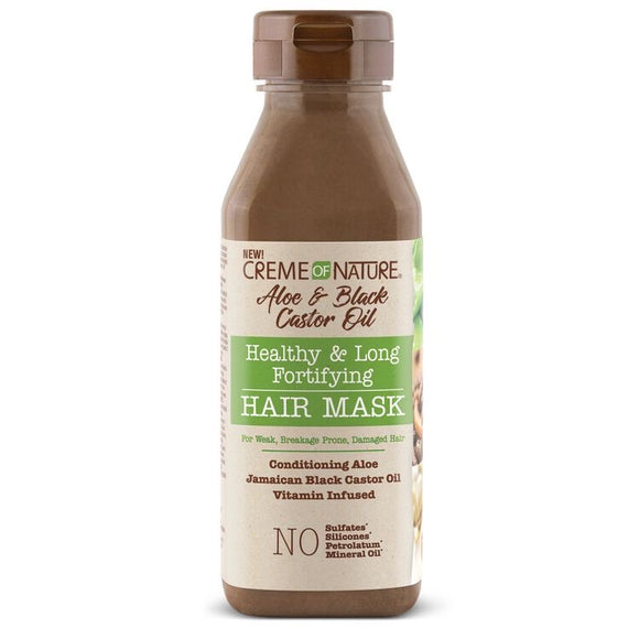 Creme of Nature Aloe & Black Castor Oil Healthy & Long Fortifying Hair Mask