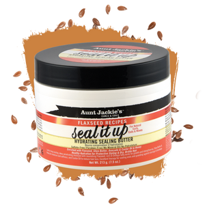 Aunt Jackie’s Flaxseed Recipes seal it up hydrating sealing butter