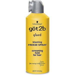 Got 2b glued blasting FREEZE spray