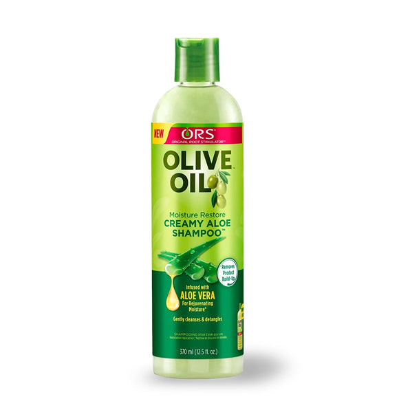 OLIVE OIL MOISTURE RESTORE CREAMY ALOE SHAMPOO