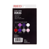 Red Silky Satin Durag Royal Blue