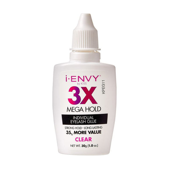 IEK 3X MEGA HOLD INDIVIDUAL GLUE-CLEAR