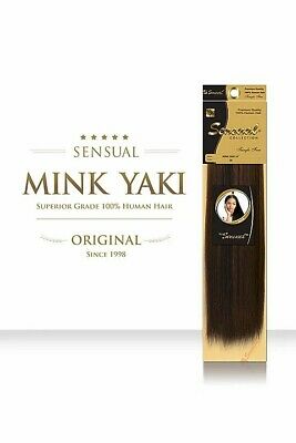 Sensual Collection 100% Human Hair Minky Yaki Weave